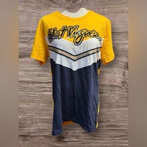 NWT VICTORIAS SECRET PINK RARE BLING " West Virginia “ T-shirt SZ L